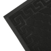 Килимок придверний Eco Fabric 40*60 см ЛУСКА з кромкою, чорний (4060-101) - фото № 3