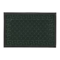 Килимок придверний Eco Fabric 40*60 см ЛУСКА з кромкою, смарагд (4060-105)