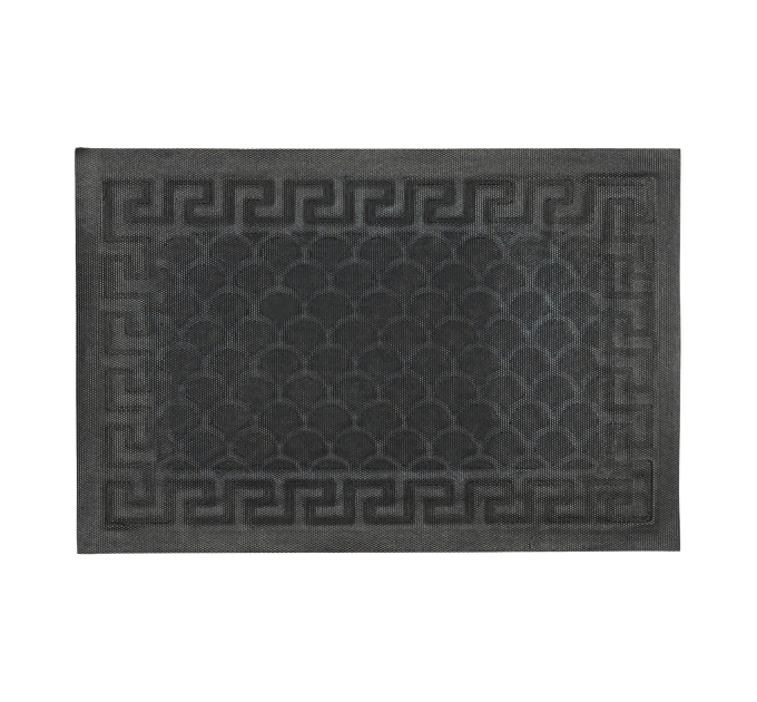 Килимок придверний Eco Fabric 40*60 см ЛУСКА з кромкою, смарагд (4060-105) - фото № 7