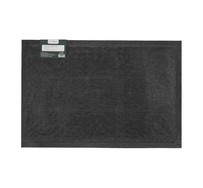 Килимок придверний Eco Fabric 40*60 см ЛИСТЯ з кромкою, сірий (4060-107) - фото № 9