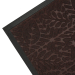 Килимок придверний Eco Fabric 40*60 см ЛИСТЯ з кромкою, коричневий (4060-108) - фото № 3