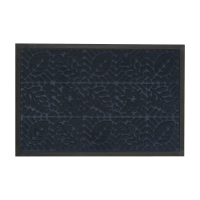 Килимок придверний Eco Fabric 40*60 см ЛИСТЯ з кромкою, синій (4060-109)