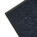 Килимок придверний Eco Fabric 40*60 см ЛИСТЯ з кромкою, синій (4060-109) - фото № 3