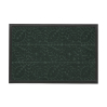 Килимок придверний Eco Fabric 40*60 см ЛИСТЯ з кромкою, смарагд (4060-110)
