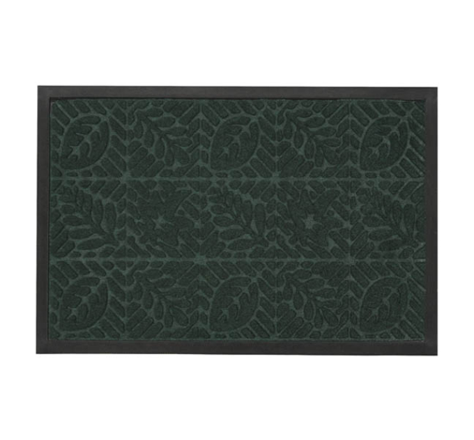 Килимок придверний Eco Fabric 40*60 см ЛИСТЯ з кромкою, смарагд (4060-110) - фото № 9