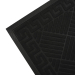 Килимок придверний Eco Fabric 40*60 см СМУЖКИ з кромкою, чорний (4060-111) - фото № 3