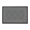 Килимок придверний Eco Fabric 40*60 см СМУЖКИ з кромкою, сірий (4060-112)