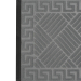 Килимок придверний Eco Fabric 40*60 см СМУЖКИ з кромкою, сірий (4060-112) - фото № 4