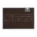 Килимок придверний Eco Fabric 40*60 см WELCOME з кромкою, коричневий (4060-116) - фото № 2