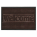 Килимок придверний Eco Fabric 40*60 см WELCOME з кромкою, коричневий (4060-116) - фото № 9
