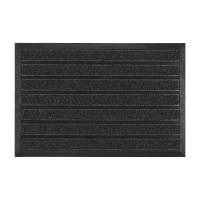 Килимок придверний Eco Fabric 40*60 см поліпропіленовий ворс, сірий (4060-901)