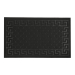 Килимок придверний Eco Fabric 45*75 см ЛУСКА без кромки, чорний (4575-001) - фото № 1