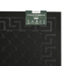 Килимок придверний Eco Fabric 45*75 см ЛУСКА без кромки, чорний (4575-001) - фото № 6