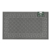 Килимок придверний Eco Fabric 45*75 см ЛУСКА без кромки, сірий (4575-002) - фото № 2