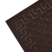 Килимок придверний Eco Fabric 45*75 см ЛУСКА без кромки, коричневий (4575-003) - фото № 3