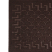 Килимок придверний Eco Fabric 45*75 см ЛУСКА без кромки, коричневий (4575-003) - фото № 4