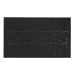 Килимок придверний Eco Fabric 45*75 см ЛИСТЯ без кромки, чорний (4575-004) - фото № 1