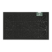 Килимок придверний Eco Fabric 45*75 см ЛИСТЯ без кромки, чорний (4575-004) - фото № 2