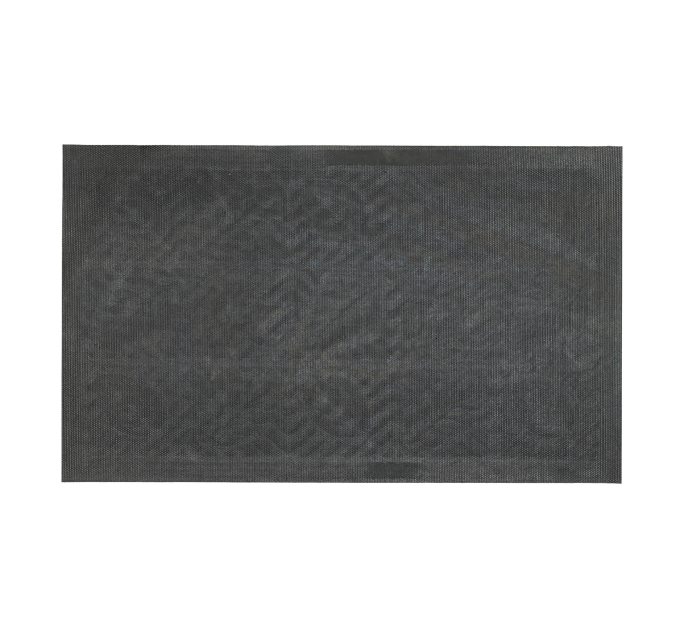 Килимок придверний Eco Fabric 45*75 см ЛИСТЯ без кромки, чорний (4575-004) - фото № 7