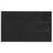 Килимок придверний Eco Fabric 45*75 см ЛИСТЯ без кромки, чорний (4575-004) - фото № 9
