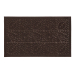 Килимок придверний Eco Fabric 45*75 см ЛИСТЯ без кромки, коричневий (4575-006) - фото № 1