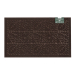 Килимок придверний Eco Fabric 45*75 см ЛИСТЯ без кромки, коричневий (4575-006) - фото № 2