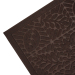 Килимок придверний Eco Fabric 45*75 см ЛИСТЯ без кромки, коричневий (4575-006) - фото № 3