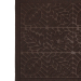 Килимок придверний Eco Fabric 45*75 см ЛИСТЯ без кромки, коричневий (4575-006) - фото № 4