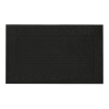 Килимок придверний Eco Fabric 45*75 см СМУЖКИ без кромки, чорний (4575-007)