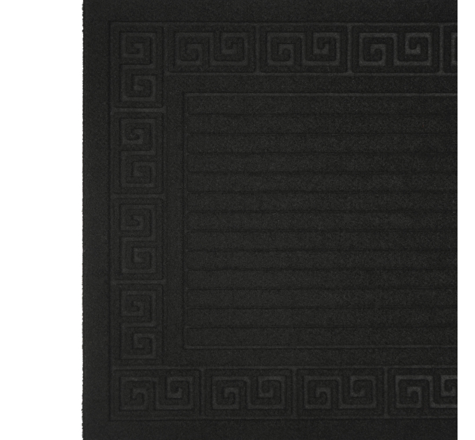 Килимок придверний Eco Fabric 45*75 см СМУЖКИ без кромки, чорний (4575-007) - фото № 4