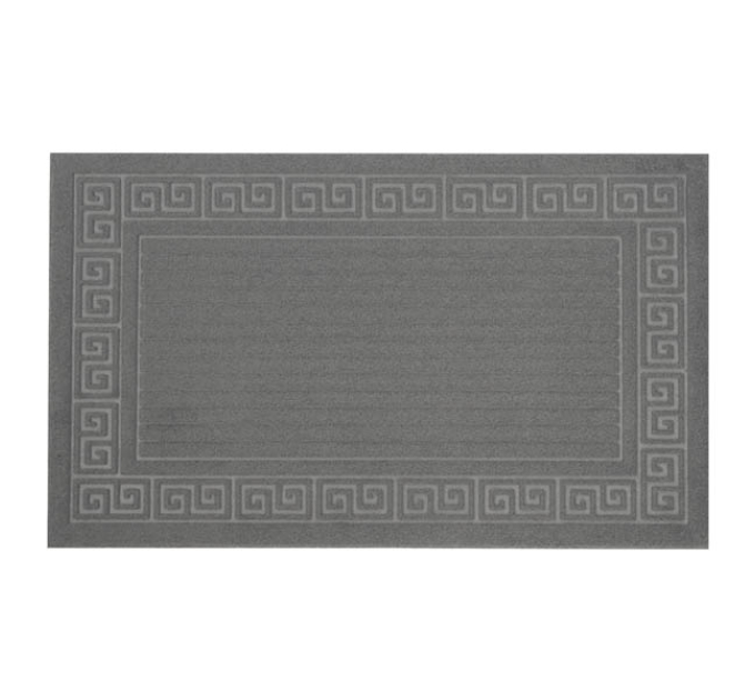 Килимок придверний Eco Fabric 45*75 см СМУЖКИ без кромки, сірий (4575-008) - фото № 9