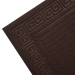 Килимок придверний Eco Fabric 45*75 см СМУЖКИ без кромки, коричневий (4575-009) - фото № 2