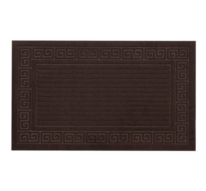 Килимок придверний Eco Fabric 45*75 см СМУЖКИ без кромки, коричневий (4575-009) - фото № 5
