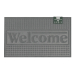 Килимок придверний Eco Fabric 45*75 см WELCOME без кромки, сірий (4575-011) - фото № 2