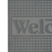 Килимок придверний Eco Fabric 45*75 см WELCOME без кромки, сірий (4575-011) - фото № 4