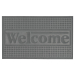 Килимок придверний Eco Fabric 45*75 см WELCOME без кромки, сірий (4575-011) - фото № 9