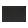 Килимок придверний Eco Fabric 60*90 см ЛУСКА без кромки, чорний (6090-001)