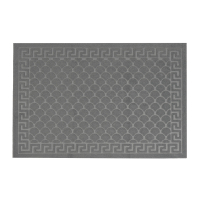 Килимок придверний Eco Fabric 60*90 см ЛУСКА без кромки, сірий (6090-002)