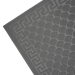 Килимок придверний Eco Fabric 60*90 см ЛУСКА без кромки, сірий (6090-002) - фото № 3