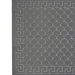 Килимок придверний Eco Fabric 60*90 см ЛУСКА без кромки, сірий (6090-002) - фото № 4