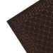 Килимок придверний Eco Fabric 60*90 см ЛУСКА без кромки, коричневий (6090-003) - фото № 3
