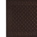 Килимок придверний Eco Fabric 60*90 см ЛУСКА без кромки, коричневий (6090-003) - фото № 4