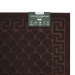 Килимок придверний Eco Fabric 60*90 см ЛУСКА без кромки, коричневий (6090-003) - фото № 6