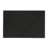 Килимок придверний Eco Fabric 60*90 см СМУЖКИ без кромки, чорний (6090-007)