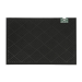 Килимок придверний Eco Fabric 60*90 см СМУЖКИ без кромки, чорний (6090-007) - фото № 2