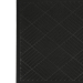 Килимок придверний Eco Fabric 60*90 см СМУЖКИ без кромки, чорний (6090-007) - фото № 4