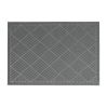 Килимок придверний Eco Fabric 60*90 см СМУЖКИ без кромки, сірий (6090-008)