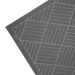 Килимок придверний Eco Fabric 60*90 см СМУЖКИ без кромки, сірий (6090-008) - фото № 3
