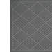 Килимок придверний Eco Fabric 60*90 см СМУЖКИ без кромки, сірий (6090-008) - фото № 4