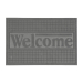 Килимок придверний Eco Fabric 60*90 см WELCOME без кромки, сірий (6090-011) - фото № 1